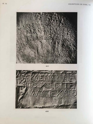 Inscriptions grecques et latines de la Syrie. Tome VII: Arados et régions voisines[newline]M6733-10.jpg