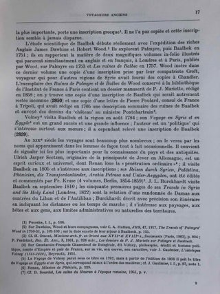 Inscriptions grecques et latines de la Syrie. Tome VI: Baalbek et Beqa'. Nos 2711-3017.