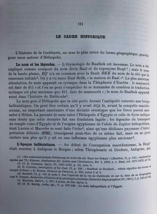 Inscriptions grecques et latines de la Syrie. Tome VI: Baalbek et Beqa'. Nos 2711-3017.[newline]M6735-06.jpg