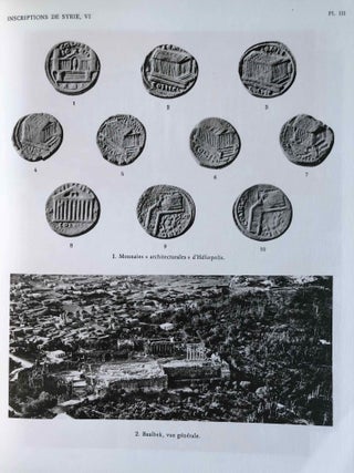 Inscriptions grecques et latines de la Syrie. Tome VI: Baalbek et Beqa'. Nos 2711-3017.