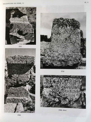 Inscriptions grecques et latines de la Syrie. Tome VI: Baalbek et Beqa'. Nos 2711-3017.[newline]M6735-16.jpg