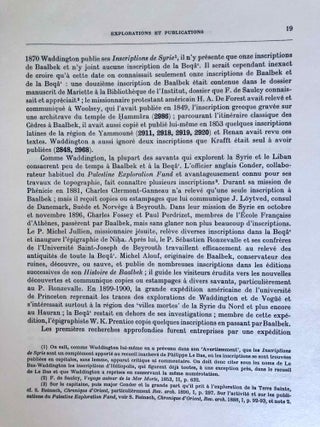 Inscriptions grecques et latines de la Syrie. Tome VI: Baalbek et Beqa'. Nos 2711-3017.