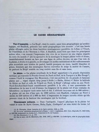 Inscriptions grecques et latines de la Syrie. Tome VI: Baalbek et Beqa'. Nos 2711-3017.