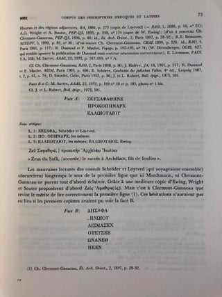 Inscriptions grecques et latines de la Syrie. Tome XIII: Bostra. Nos 9001 à 9472.[newline]M6744-09.jpg
