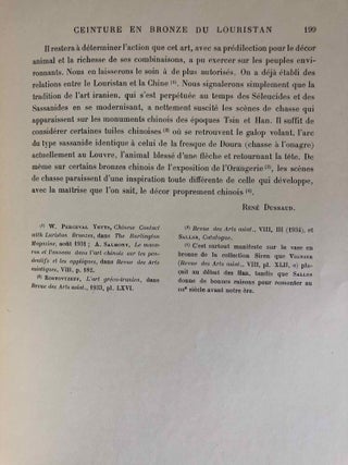 Ceinture en bronze du Louristan avec scènes de chasse
