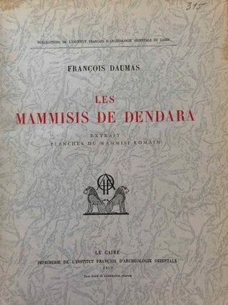 Les mammisis de Dendara. Planches du mammisi romain.[newline]M6793-02.jpg
