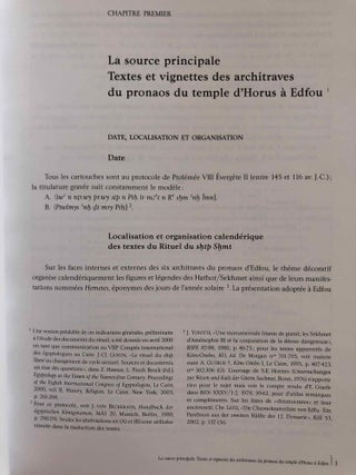Le Rituel du shtp Shmt au changement de cycle annuel. D'apr&egrave;s les architraves du temple d'Edfou et textes parall&egrave;les du Nouvel Empire &agrave; l'&eacute;poque ptol&eacute;ma&iuml;que et romaine.[newline]M6797b-03.jpg
