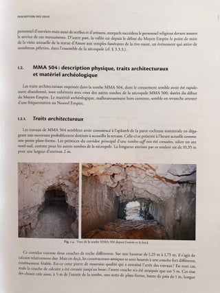 La grotte des scribes à Deir el-Bahari. La tombe MMA 504 et ses graffiti.