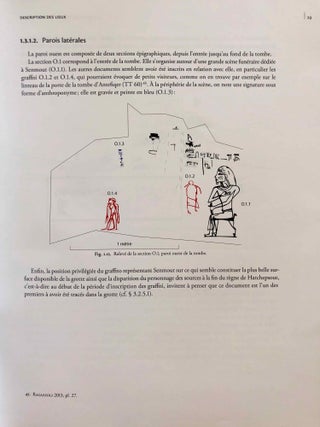 La grotte des scribes &agrave; Deir el-Bahari. La tombe MMA 504 et ses graffiti.