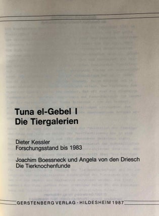 Tuna el-Gebel I: die Tiergalerien[newline]M6802-01.jpg