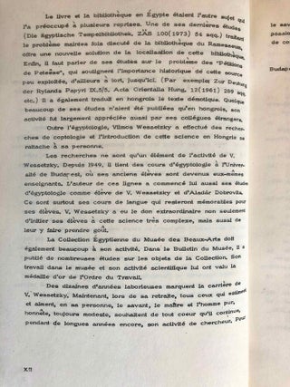 Studia Aegyptiaca I (1974). Recueil d’études dédiées à V. Wessetzky à l’occasion de son 65e anniversaire[newline]M6808-08.jpg