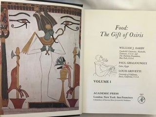 Food: the gift of Osiris, 2 volumes (complete set)[newline]M6821-08.jpg