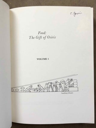 Food: the gift of Osiris, 2 volumes (complete set)[newline]M6821d-03.jpeg