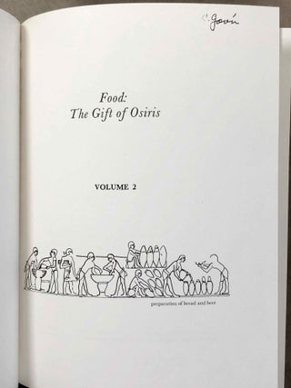 Food: the gift of Osiris, 2 volumes (complete set)[newline]M6821d-12.jpeg