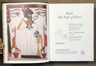 Item #M6821d Food: the gift of Osiris, 2 volumes (complete set). DARBY William J. - GHALIOUNGUI...[newline]M6821d.jpeg