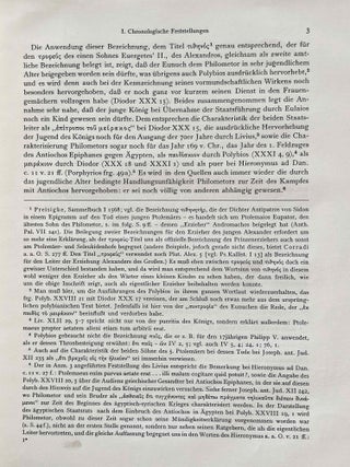 Zur Geschichte der Zeit des 6. Ptolemäers. Ein Beitrag zur Politik und zum Staatsrecht des Hellenismus.