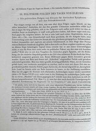 Zur Geschichte der Zeit des 6. Ptolemäers. Ein Beitrag zur Politik und zum Staatsrecht des Hellenismus.