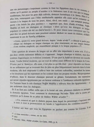 L'égyptien tel qu'on l'écrit: glossaire établi d'après un choix d'oeuvres littéraires égyptiennes contemporaines