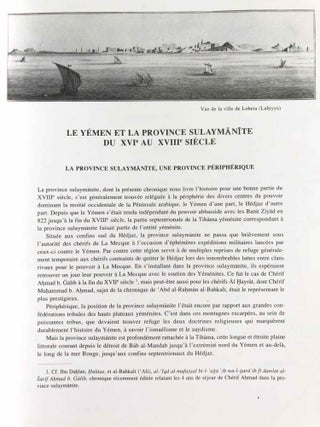 Imams, notables et bédouins du Yémen au XVIIIe siècle. Quintessence de l'or du règne de Chérif Muhammad B. Ahmad. Chronique de 'Abd al-Rahman b. Hasan al-Bahkali.