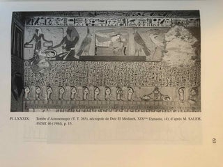 Le dieu Sokar à Thebes au Nouvel Empire. Band 2: Bildteil (plates, without the text volume)