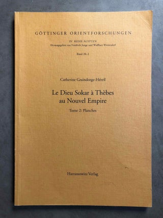Item #M6869 Le dieu Sokar à Thebes au Nouvel Empire. Band 2: Bildteil (plates, without the text...[newline]M6869.jpg