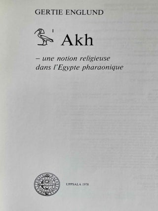 Akh - une notion religieuse dans l'Egypte pharaonique[newline]M6880c-02.jpeg