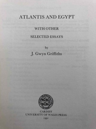 Atlantis and Egypt with Other Selected Essays[newline]M6881-01.jpg