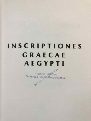 Recueil des Inscriptions Grecques-Chrétiennes d'Egypte (Inscriptiones Graecae Aegypti V)[newline]M6892a-02.jpeg