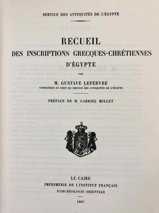 Recueil des Inscriptions Grecques-Chrétiennes d'Egypte (Inscriptiones Graecae Aegypti V)[newline]M6892a-04.jpeg