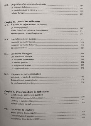 La révélation d'Antinoë par Albert Gayet. Histoire, archéologie, muséographie. Vol. I & Vol. II: Corpus (complete set)[newline]M6901-09.jpg