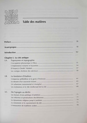 La révélation d'Antinoë par Albert Gayet. Histoire, archéologie, muséographie. Vol. I & Vol. II: Corpus (complete set)