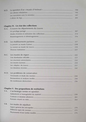 La révélation d'Antinoë par Albert Gayet. Histoire, archéologie, muséographie. Vol. I & Vol. II: Corpus (complete set)