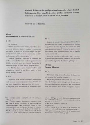 La révélation d'Antinoë par Albert Gayet. Histoire, archéologie, muséographie. Vol. I & Vol. II: Corpus (complete set)