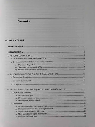 Le canon 8 de Chénouté. Vol. I: Introduction, édition critique. Vol. II: Traduction, index, planches (complete set)
