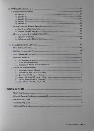 Le canon 8 de Chénouté. Vol. I: Introduction, édition critique. Vol. II: Traduction, index, planches (complete set)[newline]M6902a-06.jpg