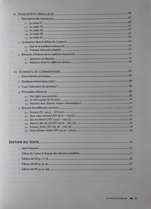 Le canon 8 de Chénouté. Vol. I: Introduction, édition critique. Vol. II: Traduction, index, planches (complete set)