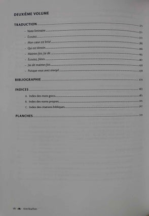 Le canon 8 de Chénouté. Vol. I: Introduction, édition critique. Vol. II: Traduction, index, planches (complete set)[newline]M6902a-07.jpg