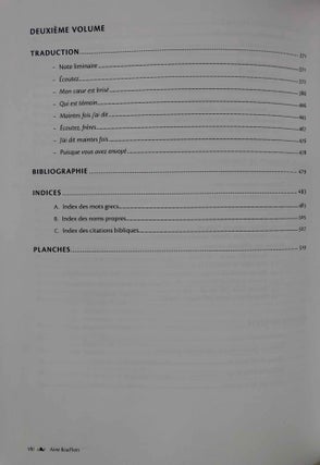 Le canon 8 de Chénouté. Vol. I: Introduction, édition critique. Vol. II: Traduction, index, planches (complete set)
