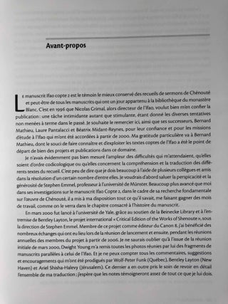 Le canon 8 de Chénouté. Vol. I: Introduction, édition critique. Vol. II: Traduction, index, planches (complete set)[newline]M6902a-08.jpg