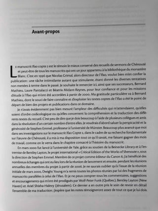 Le canon 8 de Chénouté. Vol. I: Introduction, édition critique. Vol. II: Traduction, index, planches (complete set)