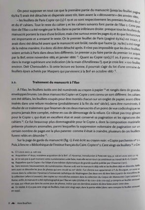 Le canon 8 de Chénouté. Vol. I: Introduction, édition critique. Vol. II: Traduction, index, planches (complete set)