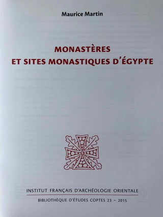 Monastères et sites monastiques d'Egypte[newline]M6903-02.jpg