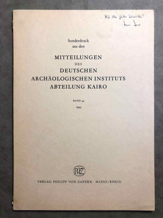 Item #M6908 Stadt und Tempel von Elephantine. 19./20. Grabungsbericht. KAISER Werner - BOMMAS...