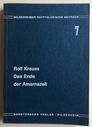 Item #M6913 Das Ende der Amarnazeit: Beiträge zur Geschichte und Chronologie des Neuen Reiches....[newline]M6913.jpg