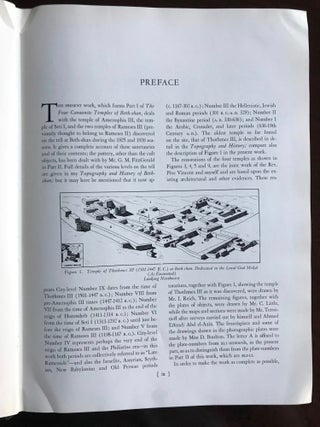 The Four Canaanite Temples of Beth-Shan. Part I: The Temples and Cult Objects. Part II: The pottery (complete set)