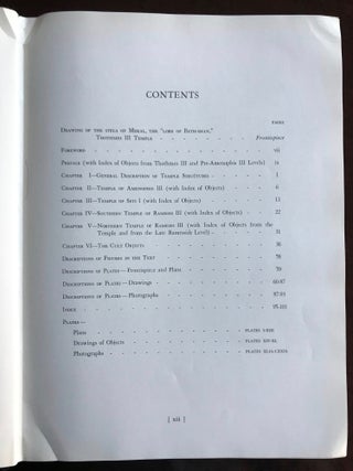 The Four Canaanite Temples of Beth-Shan. Part I: The Temples and Cult Objects. Part II: The pottery (complete set)