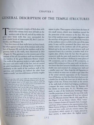 The Four Canaanite Temples of Beth-Shan. Part I: The Temples and Cult Objects. Part II: The pottery (complete set)