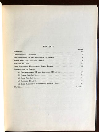 The Four Canaanite Temples of Beth-Shan. Part I: The Temples and Cult Objects. Part II: The pottery (complete set)