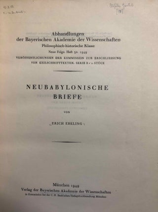 Neubabylonische Briefe[newline]M6923-01.jpg