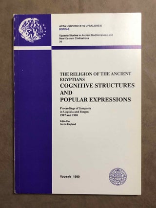 Item #M6927 The Religion of the Ancient Egyptians; Cognitive Structures and Popular Expressions....[newline]M6927.jpg